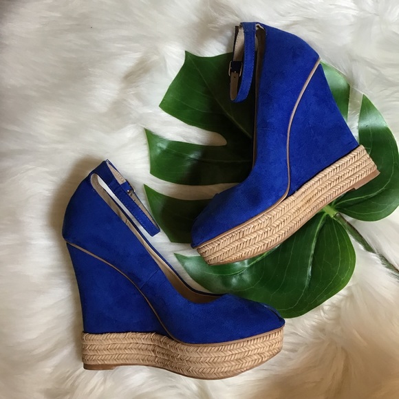royal blue espadrilles